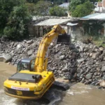 Canalización del Río Caldera en Boquete