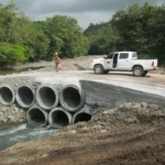 Construcción de Bado en Rio