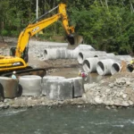 Construcción de Bado en Rio