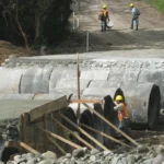 Construcción de Bado en Rio