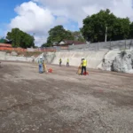 Movimiento de tierra Proyecto Edificio IDAAN