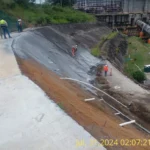 Reconformación de talud