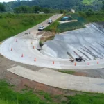 Reconformación de talud