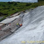 Reconformación de talud