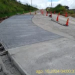 Reconformación de talud